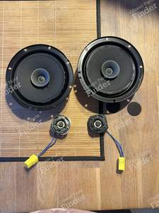 Original speaker set - woofer + tweeter OEM Plug & Play - FIAT Barchetta