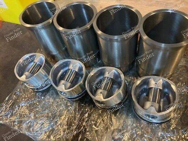 Jeu de chemises pistons segments axes - R8 Gordini & Alpine A110 - RENAULT 8 / 10 (R8 / R10) - 5