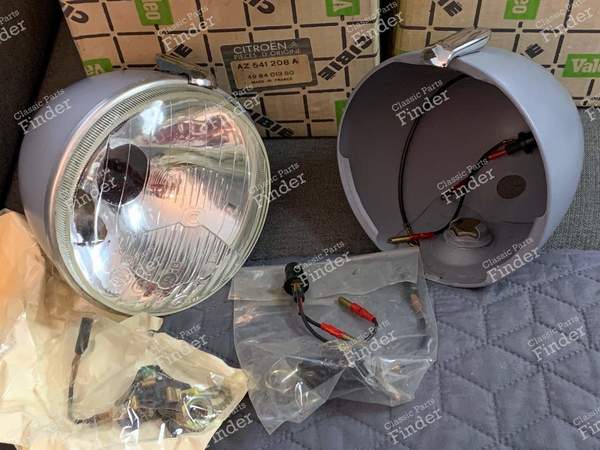 Painted metal casings - CITROËN 2CV - AZ241508A / 498401350- 1