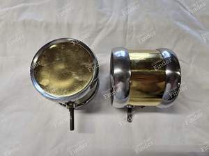 Pair of Marchal tonneau headlamps - BUGATTI Type 13 - 15 - 16 - 17 - 18 - 19 - 22 - 23 - 27 (Brescia) - thumb-1