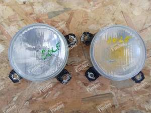 Pair of Golf headlight lenses - VOLKSWAGEN (VW) Golf I / Rabbit / Cabriolet / Caddy / Jetta