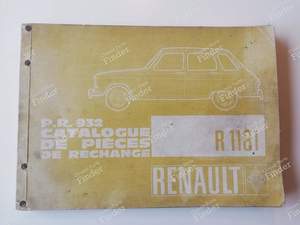 P.R. 932 - Ersatzteilkatalog - RENAULT 6 (R6)