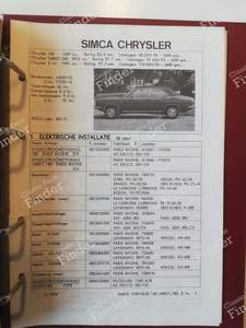 Manuel de pièces détachées - SIMCA 900 / Simc'4 / 1000 / 1005 / 1006 / 1118 /Abarth 1150 - thumb-7
