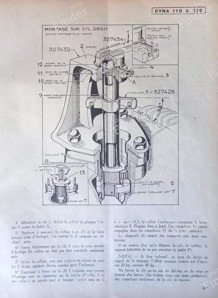 SERVICE 1952 technical review - PANHARD & LEVASSOR Dyna X - 09/1952- 3