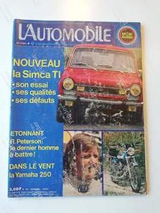 Journal L'Automobile - August 1973 - SIMCA-CHRYSLER-TALBOT 1100 / 1204 / VF