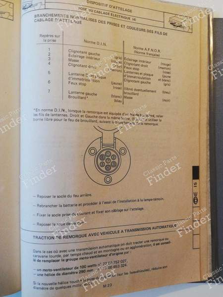 Workshop manual - M.R.242 - Mechanics - RENAULT 9 / Alliance / Broadway / 11 / Encore (R9 / R11) - 7711073711- 1