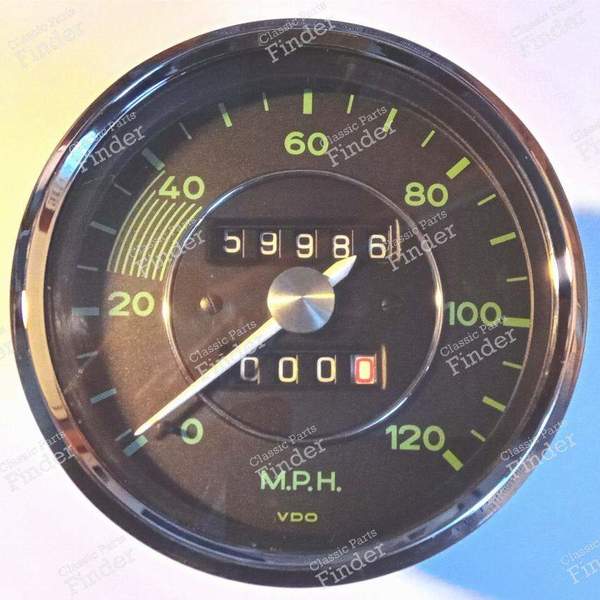 Compteur de vitesse en MPH - PORSCHE 356 - 35661037T- 0