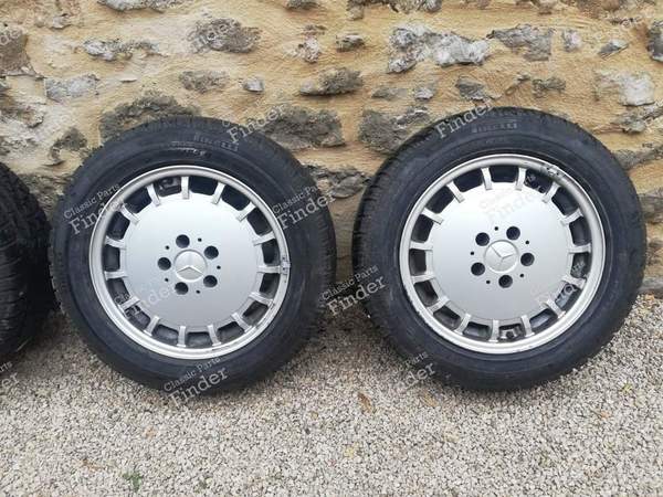 Gullideckel type alloy wheels - MERCEDES BENZ E (W124) - 4