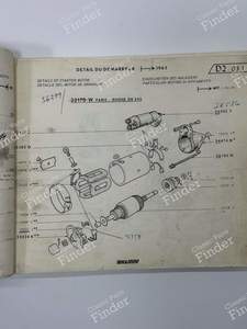 Starter Motor Armature - SIMCA 900 / Simc'4 / 1000 / 1005 / 1006 / 1118 /Abarth 1150 - 58158H / 23238- thumb-6