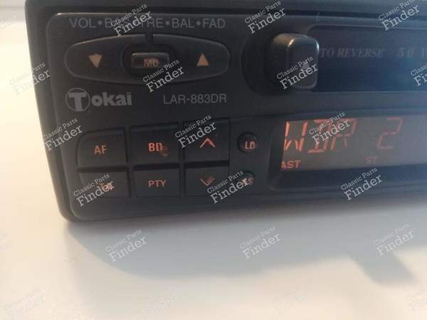 Autoradio cassette Tokaï - RDS - Façade amovible - CITROËN AX - LAR - 883DR- 1