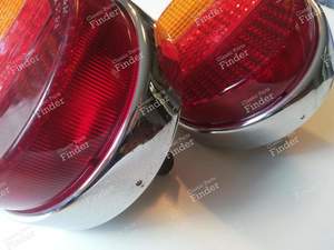 Pair of rear lights - SIMCA 900 / Simc'4 / 1000 / 1005 / 1006 / 1118 /Abarth 1150 - 607- thumb-7