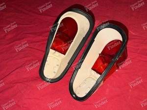 Paire de cabochons de feu arrière chromés - RENAULT 4 / 3 / F (R4) - thumb-6