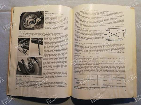 Benutzerhandbuch Typ 219 - MERCEDES BENZ 219 & 220 (W105 / W128 / W180) (Großen Ponton) - 4