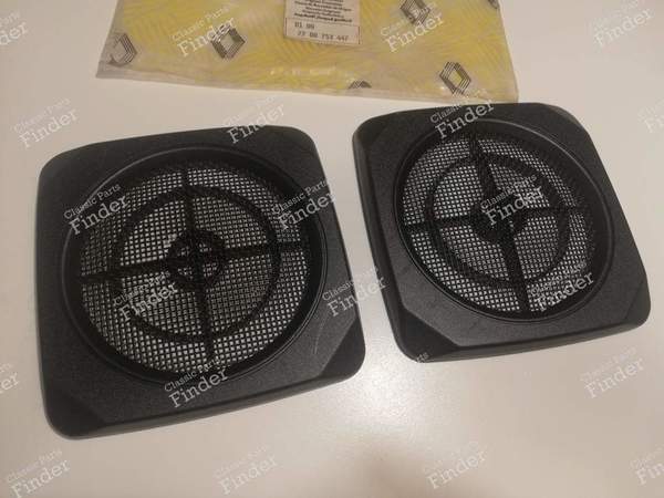 Pair of loudspeaker grilles - RENAULT Fuego - 7700753447- 1