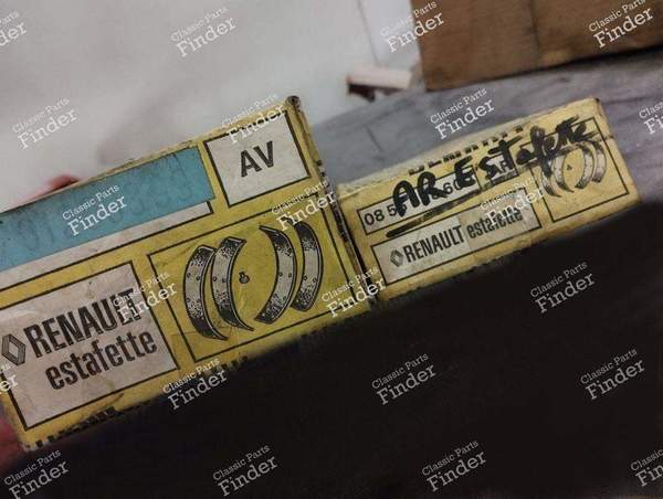 Front and rear brake linings - RENAULT Estafette / Hi-boy / Petit-Panel - 0855598600- 0