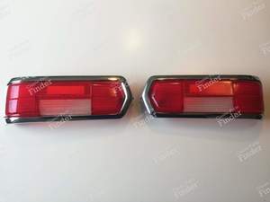 Paire de feux arrière avec clignotants rouges (version US) - Gauche + Droite - MERCEDES BENZ W108 / W109