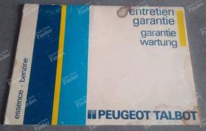 Operating and maintenance manual for Peugeot 505 - PEUGEOT 505 - thumb-1
