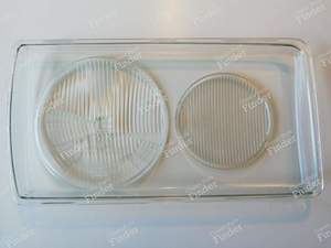 Glas der Scheinwerferoptik links - MERCEDES BENZ W123 - 010117097 / A1238261190- thumb-2