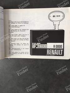 Ersatzteilkatalog P.R. 961 - RENAULT 15 / 17 (R15 - R17) - 7701432625- thumb-1