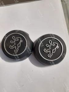 2 caches-moyeux de roue - PEUGEOT 205