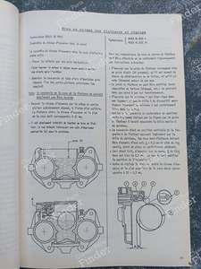 Données technique et de réglage - ALFA ROMEO Giulia Sprint GT / GTV / GTC / GTA (105/115 Coupés) - thumb-1