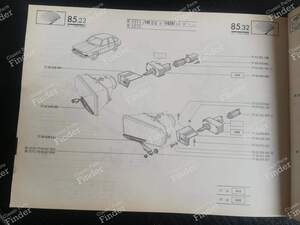 Spare Parts Manual - PR1020, 3rd Edition - RENAULT 20 / 30 (R20 / R30) - 7701442392- thumb-7