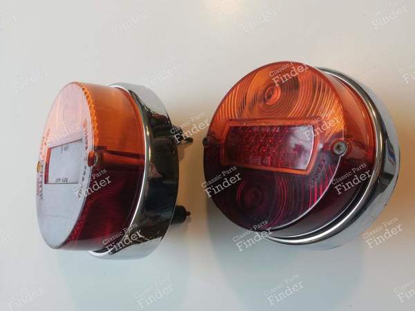 Pair of rear lights - SIMCA 900 / Simc'4 / 1000 / 1005 / 1006 / 1118 /Abarth 1150 - 509874- 3