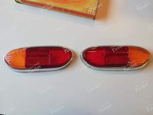 Pair of right and left front cabochons for PEUGEOT 204