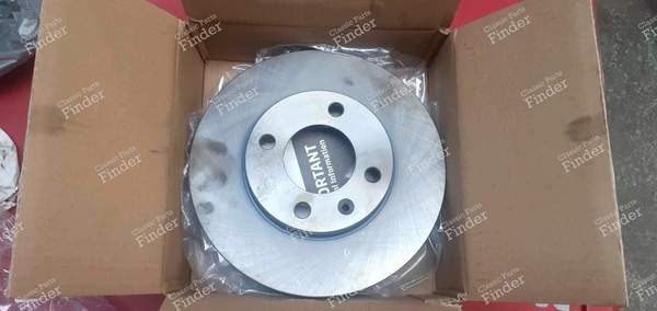 Front brake disc - AUDI 80/90 (B3/B4) - 90R-02C0074/0054- 0