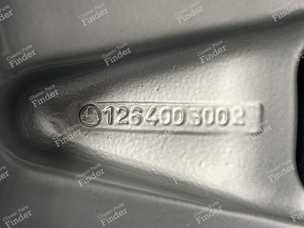 Original Mercedes W126 Gullideckel Leichtmetallfelgen 7Jx15 ET25 - MERCEDES BENZ S (W126) - 1264003002- 7