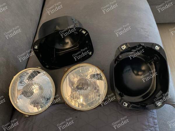 Pair of complete headlights - CITROËN Méhari - 154- 2