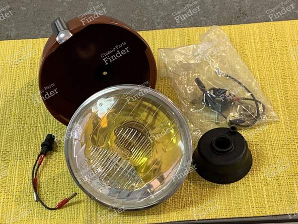 Complete spherical headlight - 2CV, HY - CITROËN 2CV - 1463 / 444018- 3